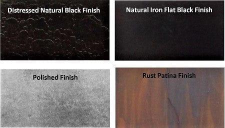 Iron finish options - Your Western Decor