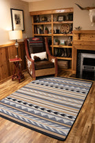 American made Southwestern Grand Lodge Progression Area Rug in Ginger - Blue Mountain Brands USA