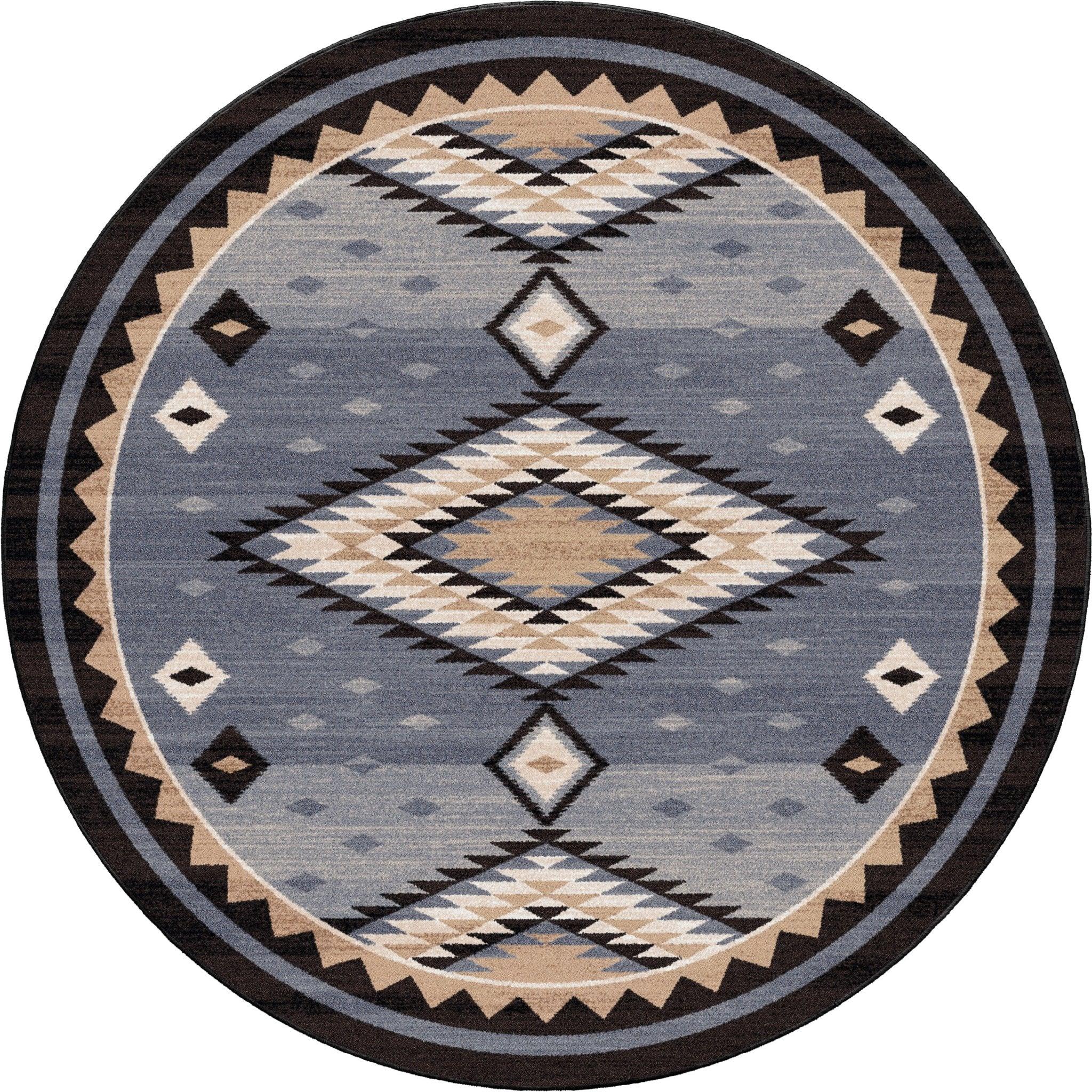 American made Grand Lodge Grey Gems Rugs - Blue Mountain Brands USA