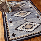 American made Grand Lodge Grey Gems Rugs - Blue Mountain Brands USA