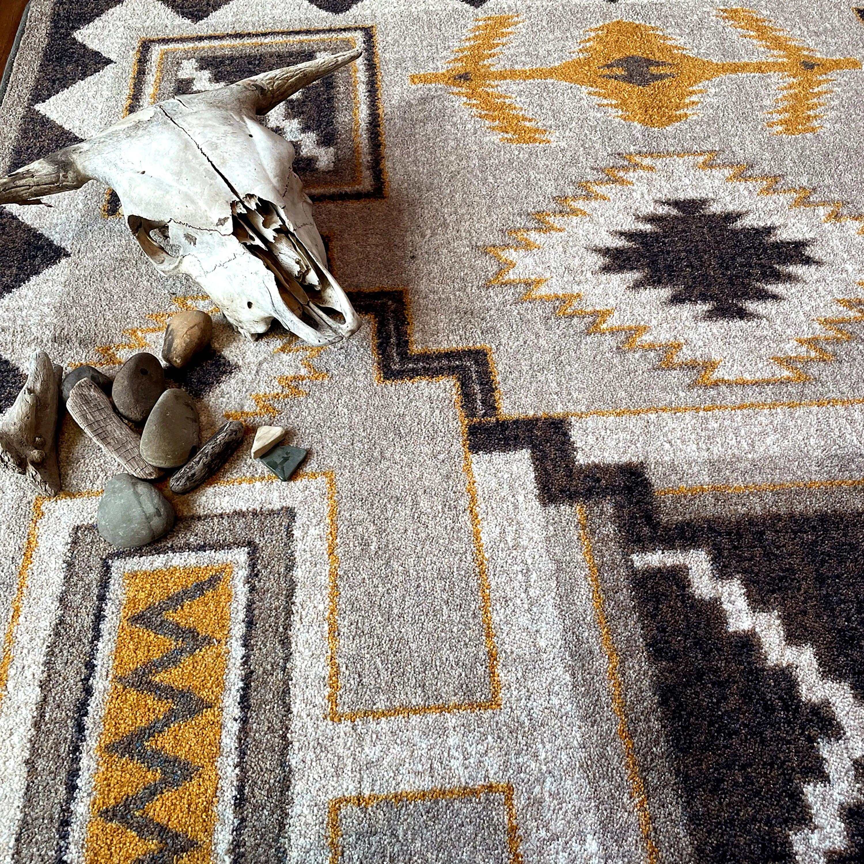 American made Grand Lodge Rain Maker Rug Collection - Blue Mountain Brands USA Home Decor