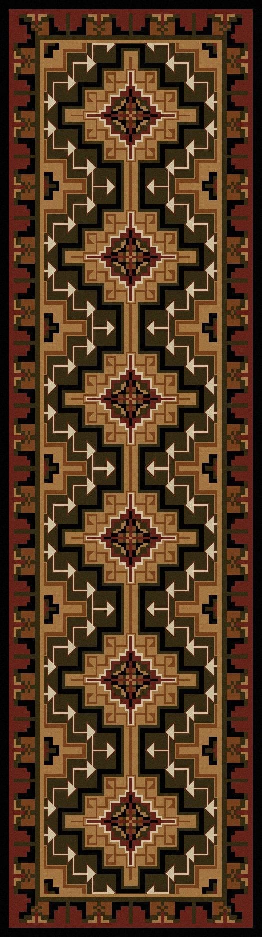 Hill Country Floor Runner made in the USA - Your Western Decor