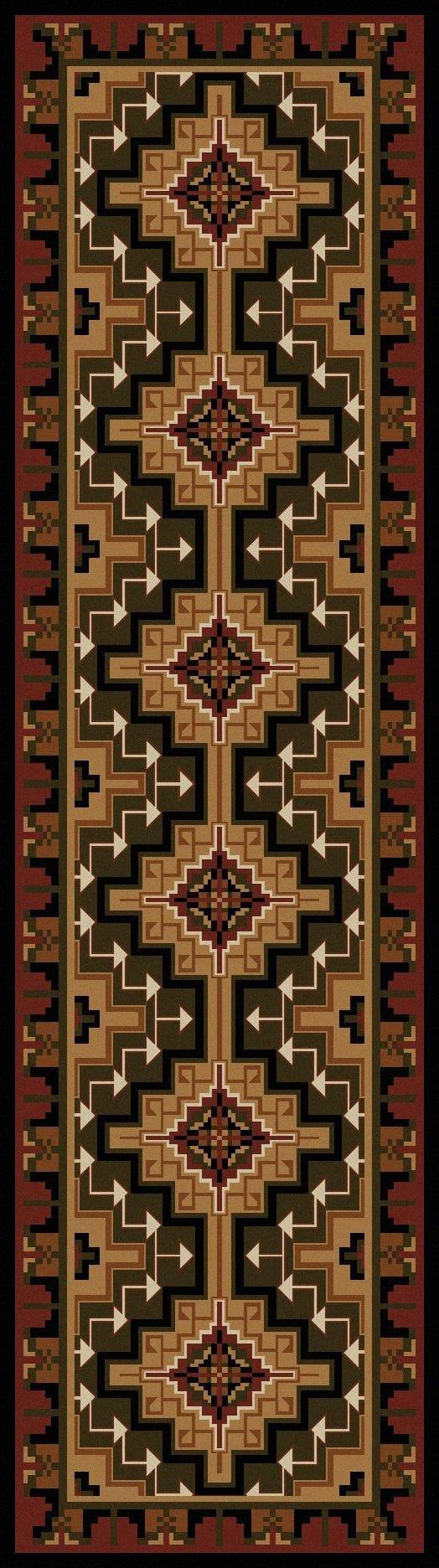 Hill country floor runner made in the USA - Your Western Decor