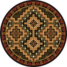 Hill Country Round Area Rug made in the USA - Your Western Decor