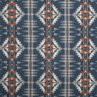 Juniper Mesa Indigo Indoor Outdoor fabric by Sunbrella - Your Western Decor