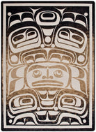 One Leather Rectangle 5'x8' Area Rug - Made in the USA - Your Western Decor