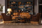 Leather living room furniture set made in the USA - Blue Mountain Brands USA