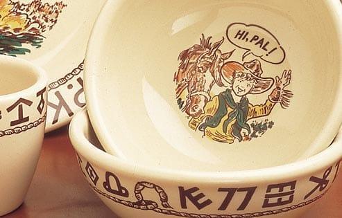 Lil' Cowboy Dish Set - Your Western Decor