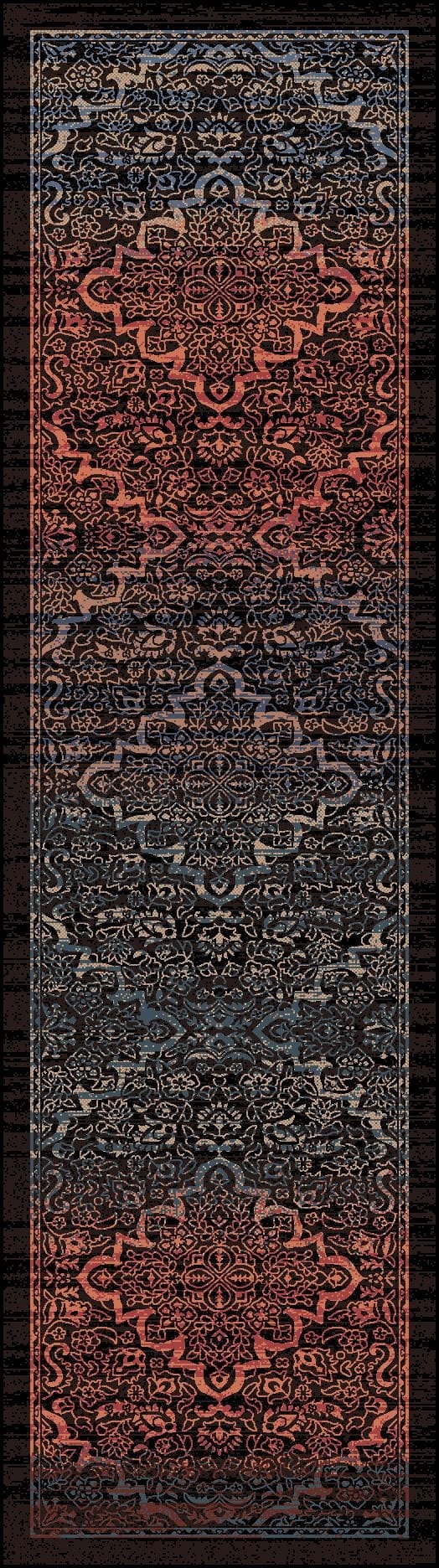 Montreal Persia Elements Floor Runner - Made in the USA - Your Western Decor, LLC