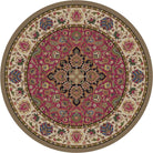 Montreal Persia Rose 8' Round Area Rugs - Made in the USA - Your Western Decor