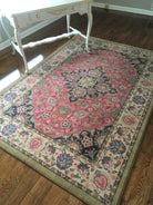 Montreal Persia Rose 4'x5' Area Rug - Made in the USA - Your Western Decor