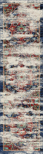 Persia Distressed Floor Runner - Your Western Decor, LLC