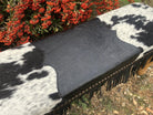 Ranch House Resting Bench - Black & White - Blue Mountain Brands USA