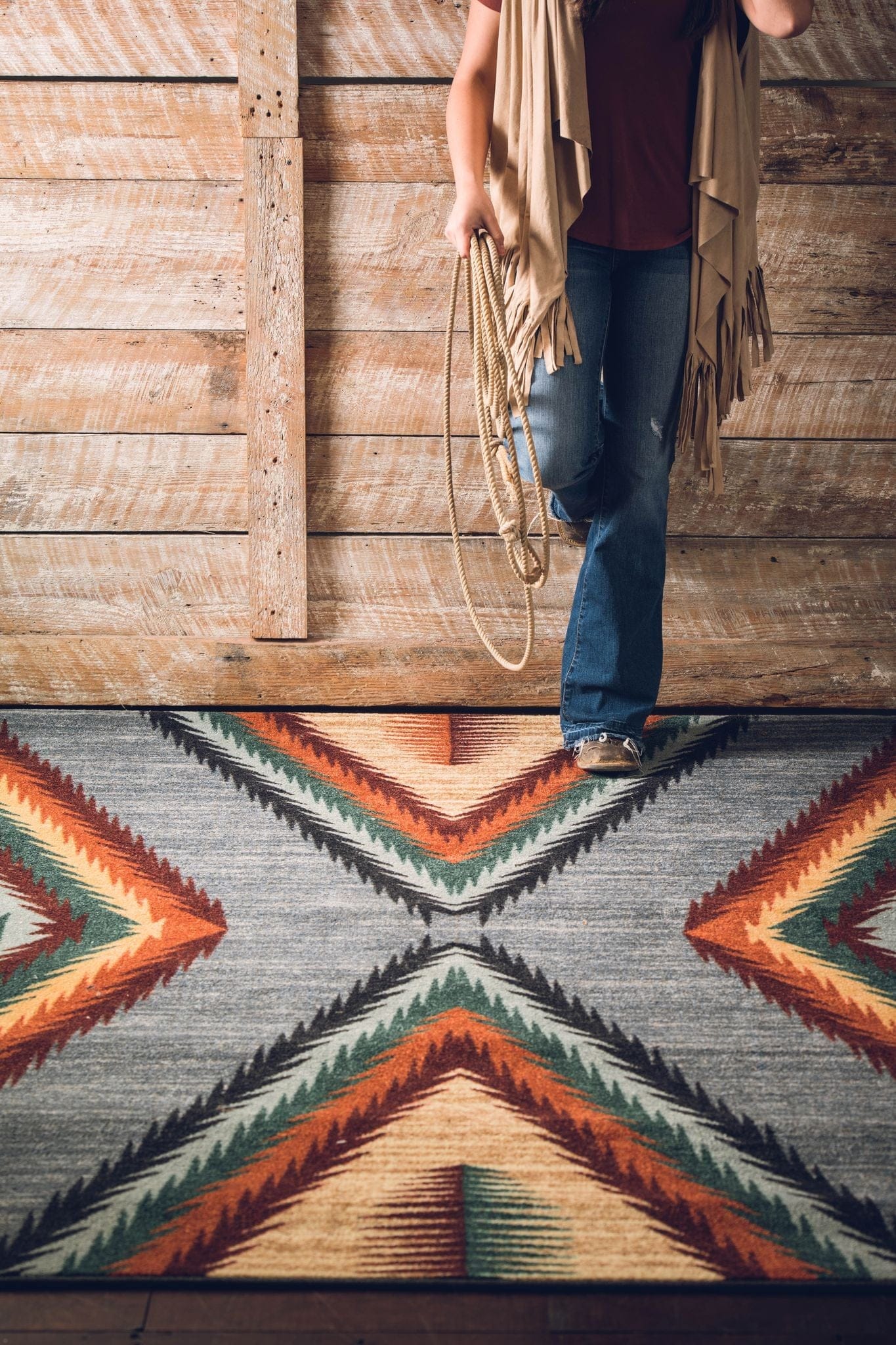 Razzle forester area rug 8x11 - Made in the USA - Your Western Decor