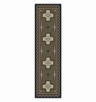 Saint Cross Southwestern Floor Runner made in the USA - Your Western Decor