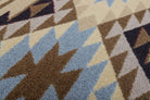 Sallisaw Southwest Area Rugs with Blue Detail - Made in the USA - Your Western Decor