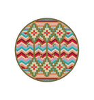 Shake your shawl 8' round area rug bright - Made in the USA - Your Western Decor