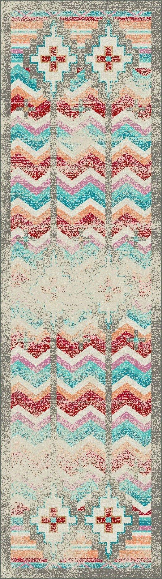 Distressed Shake Your Shawl Floor Runner - Made in the USA - Your Western Decor