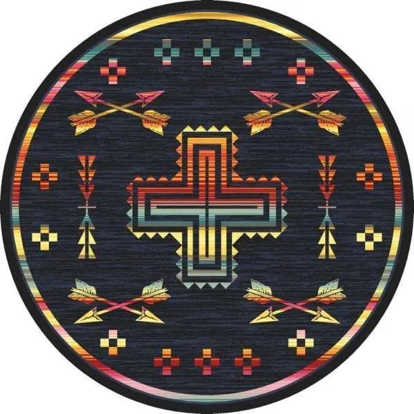 Shoot Me Straight Rugs - Gray - Your Western Decor, LLC