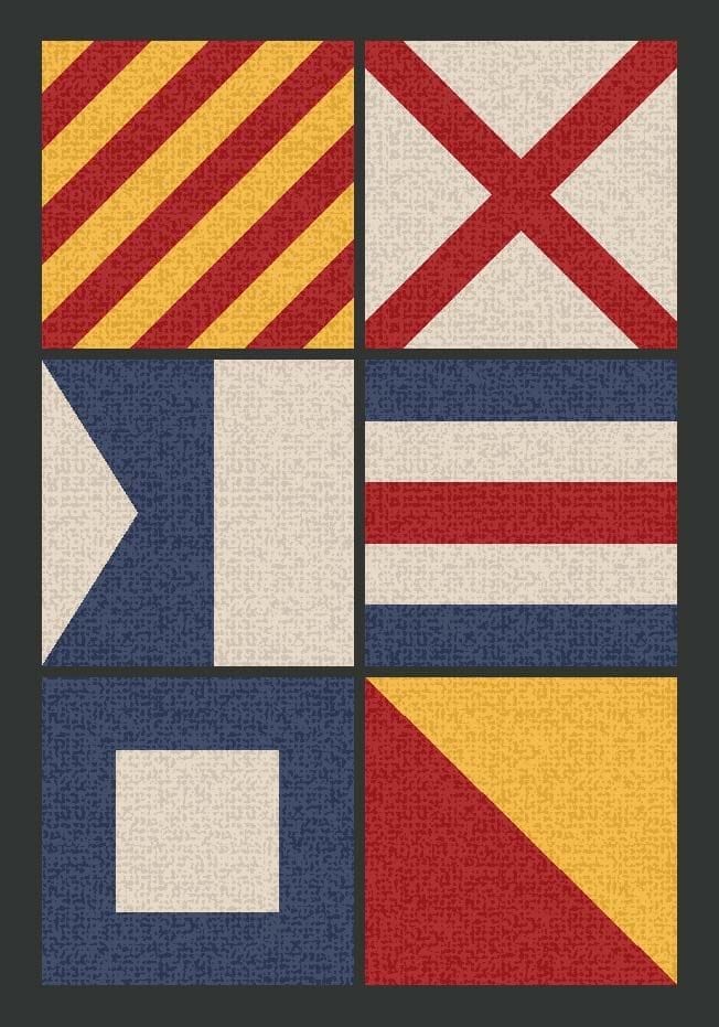 Signal Art Accent Rug Multi Color 3' x 4' - Made in the USA - Your Western Decor