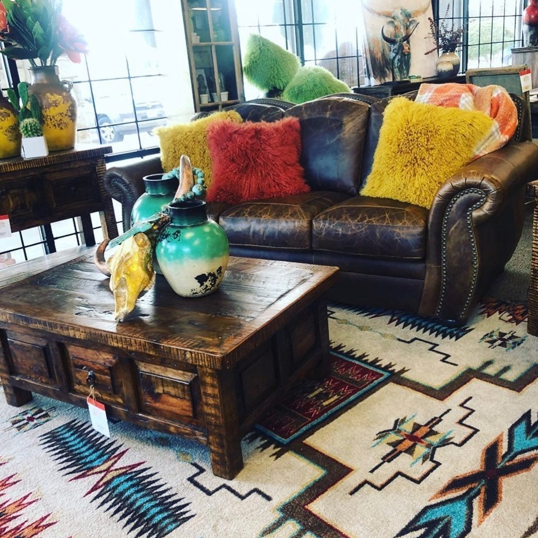 Storm Catcher Southwestern Area Rug 11x13 - Oversized southwestern area rug- Your Western Decor