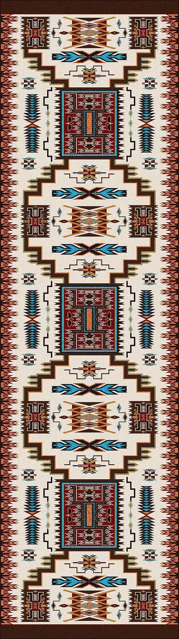 Storm Catcher Southwest Floor Runner made in the USA - Your Western Decor