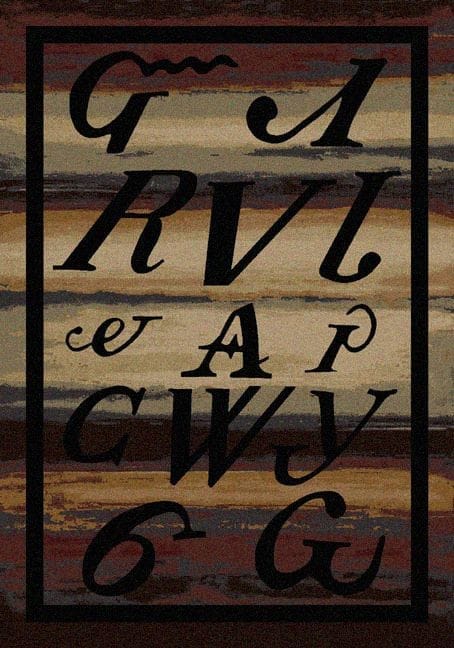 Syllabary Cherokee Symbols Tribal Rugs - Area rugs made in the USA - Your Western Decor