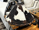 Handmade 20" Tri Color Cowhide Lamp Shade - Blue Mountain Brands USA
