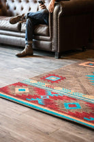 Aztec Whiskey River Area Rug - Your Western Decor