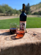 Blue Mountain Brands and Barbed Wire Ranch Style Wine Glasses Made in the USA