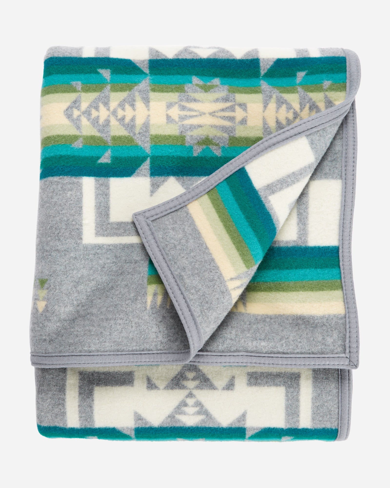 Pendleton Chief Joseph Blanket slate folded - Blue Mountain Brands USA
