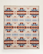 Pendleton Chief Joseph Blanket rosewood front - Blue Mountain Brands USA