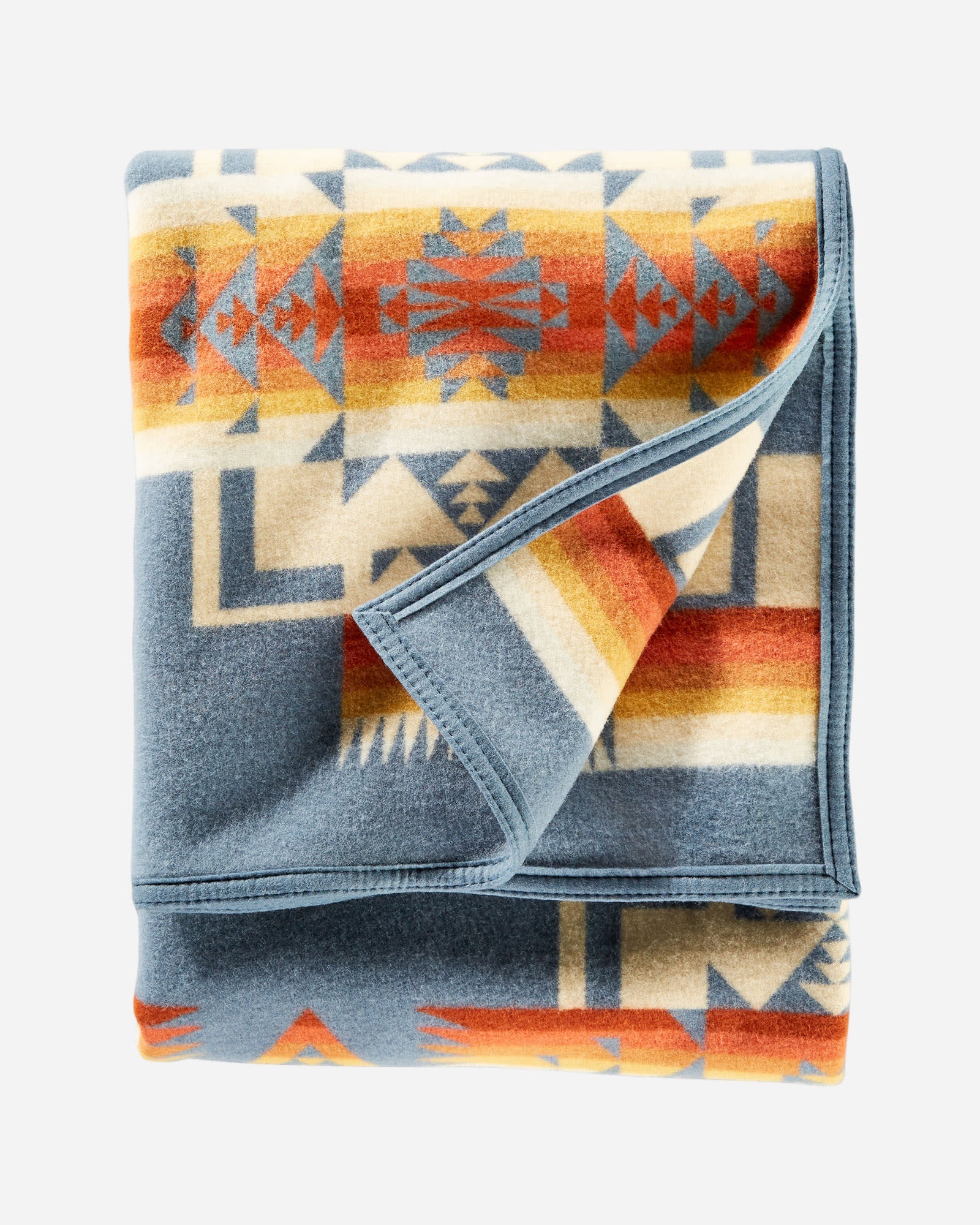 Pendleton Chief Joseph Blanket slate folded - Blue Mountain Brands USA