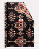 Pendleton Overall Black Southwest Fabric made in the USA | Your Western Decor