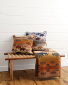 Bison Rush Hour Pendleton Throws Collection made Oregon, USA - Blue Mountain Brands USA Home Decor