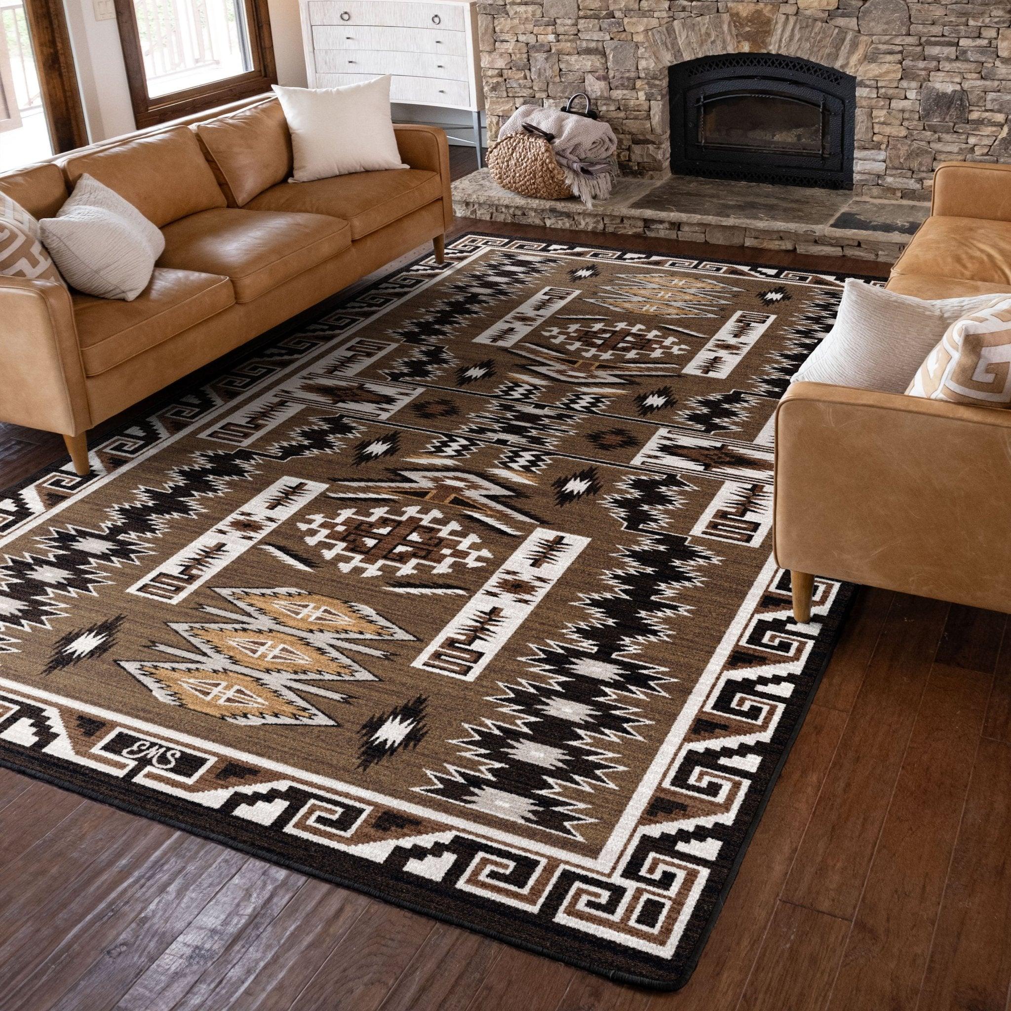 American made Southwestern Rugs - Blue Mountain Brands USA