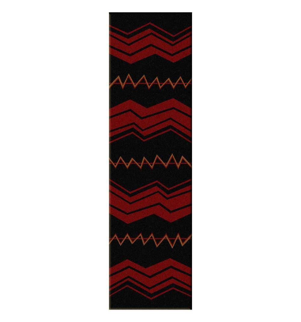 War Path Floor Runners in Black - Made in the USA - Your Western Decor