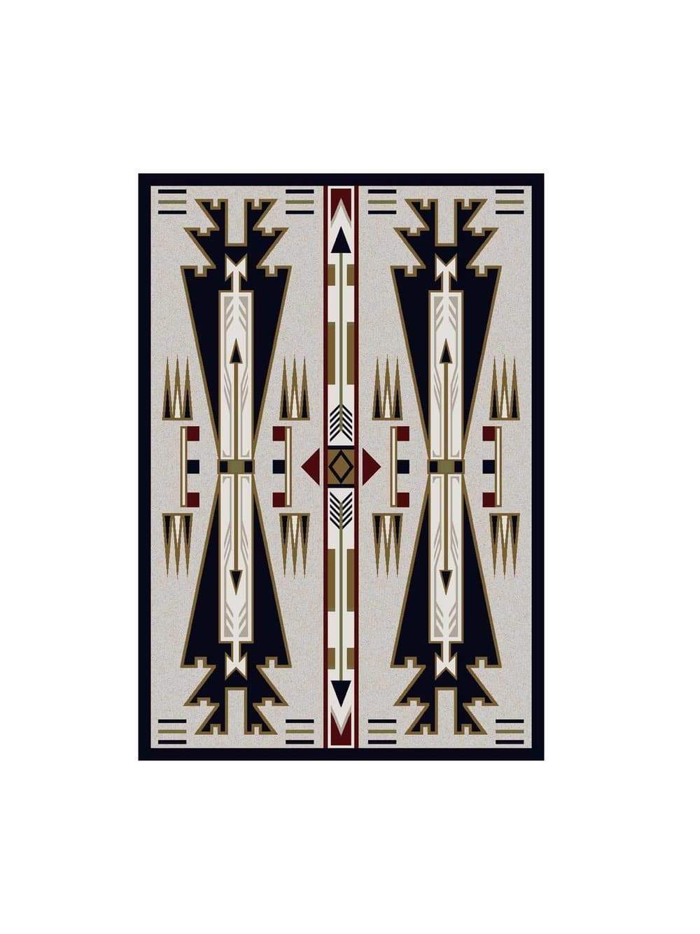 Horse Thieves Area & Accent Rugs - 3 Colors - Your Western Decor, LLC