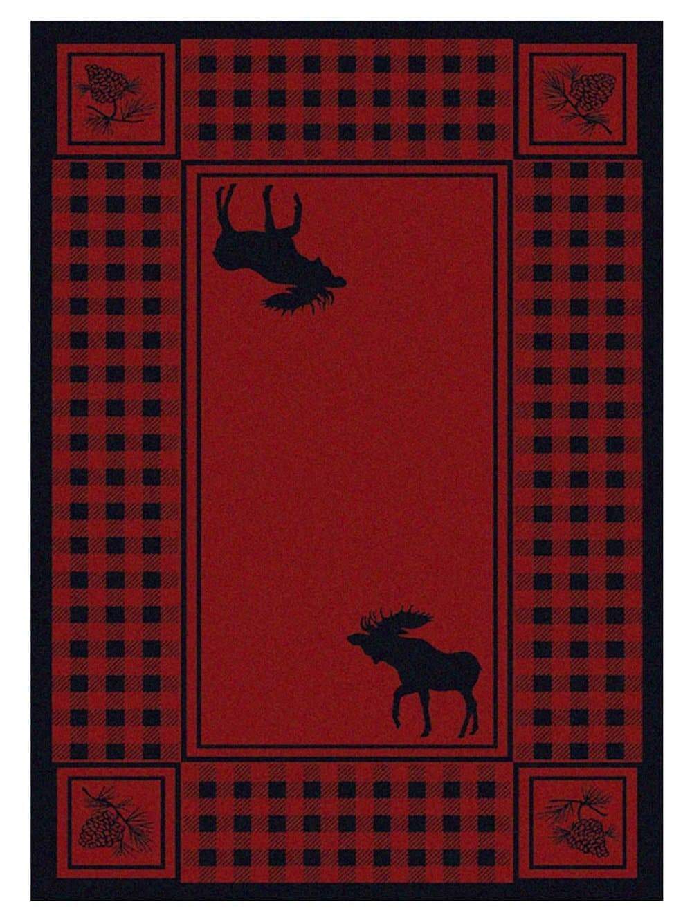 Moose Refuge - (Available in Two Colors) - Your Western Decor, LLC