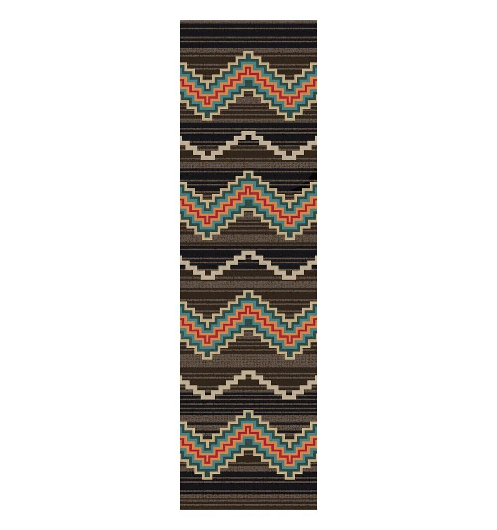 Trapper Brown Floor Runners - Made in the USA - Your Western Decor, LLC
