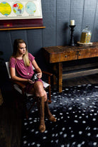 Spotted Night Hide Area Rugs - Made in the USA - Your Western Decor