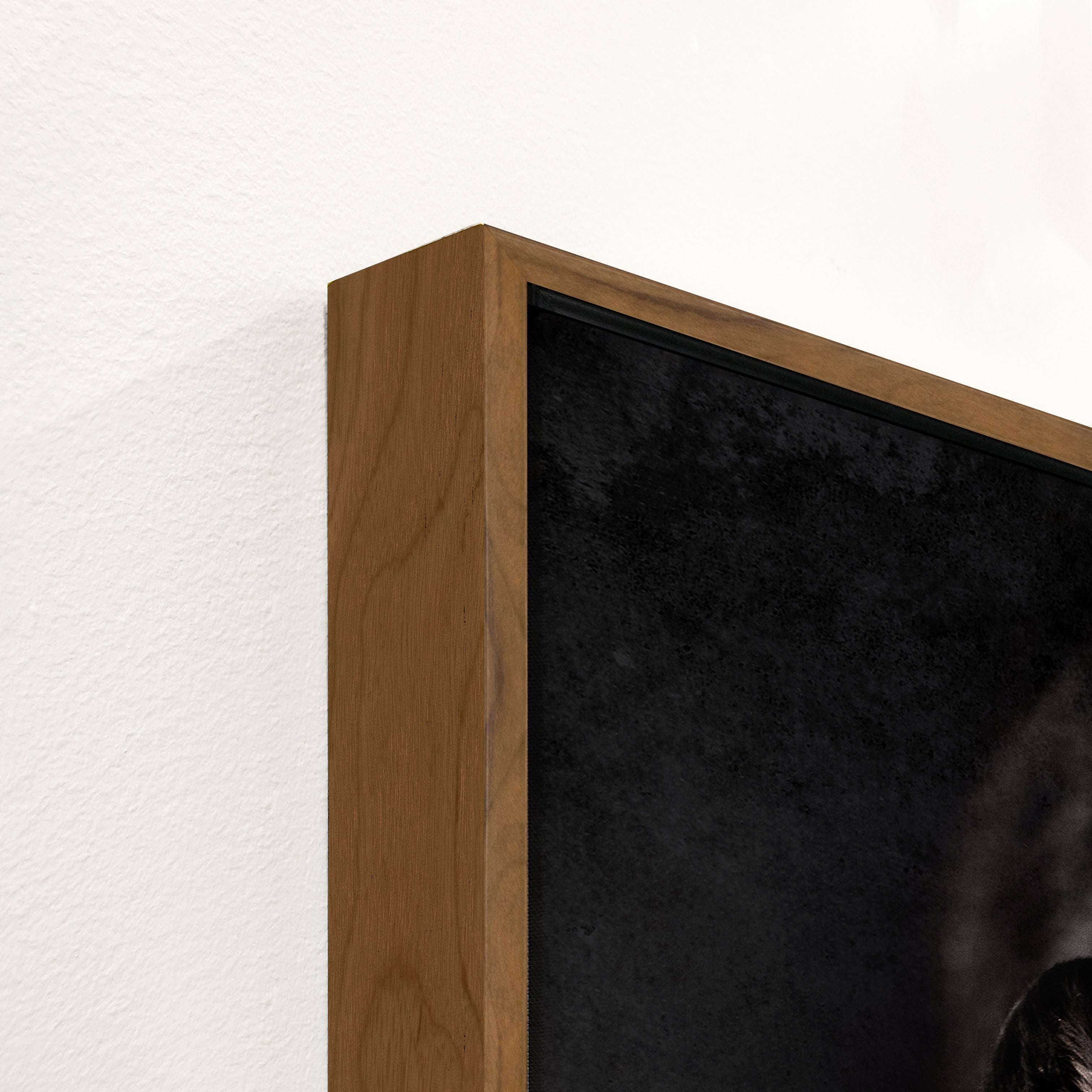 Detail of wood art frame - Blue Mountain Brands USA