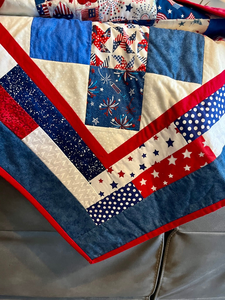 Handmade Road to Honor Quilt of Valor - Made in Oregon