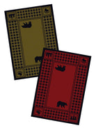 Bear Refuge Rugs  Red or Green - Made in the USA - Your Western Decor