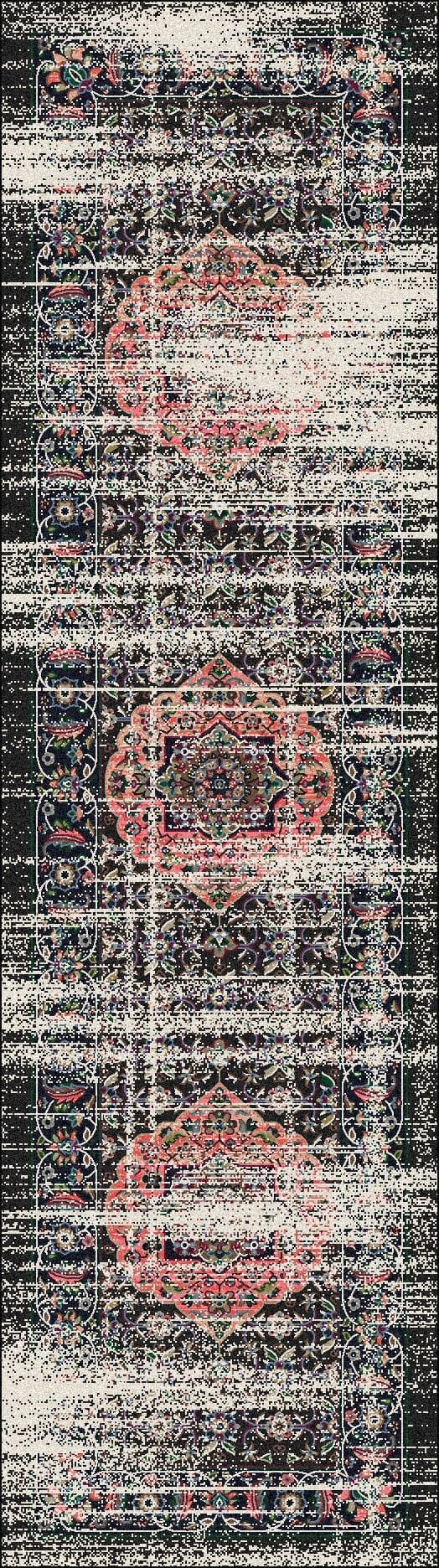 Bristol Azalea Distressed Floor Runner - Made in the USA - Your Western Decor