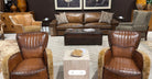 Luxury living room furniture showroom at High Point North Carolina from Sherrill Furniture Blue Mountain Brands USA Luxury Home Furnishings & Decor