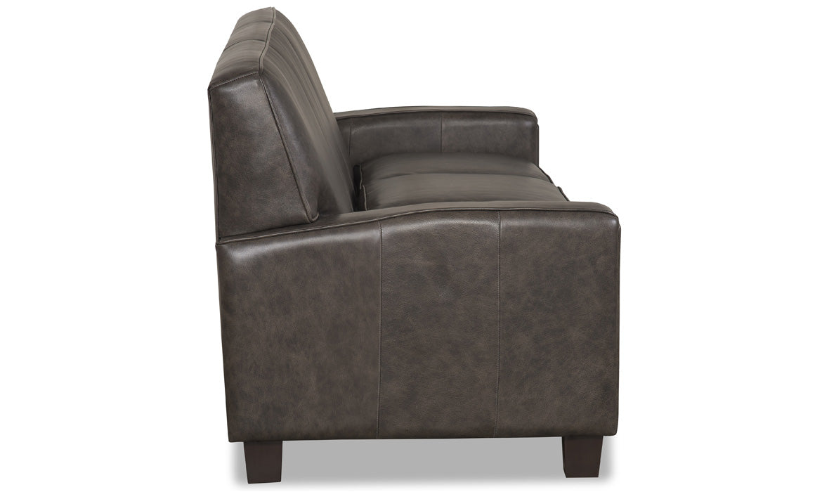 Houk leather sleeper sofa side - Your Western Decor