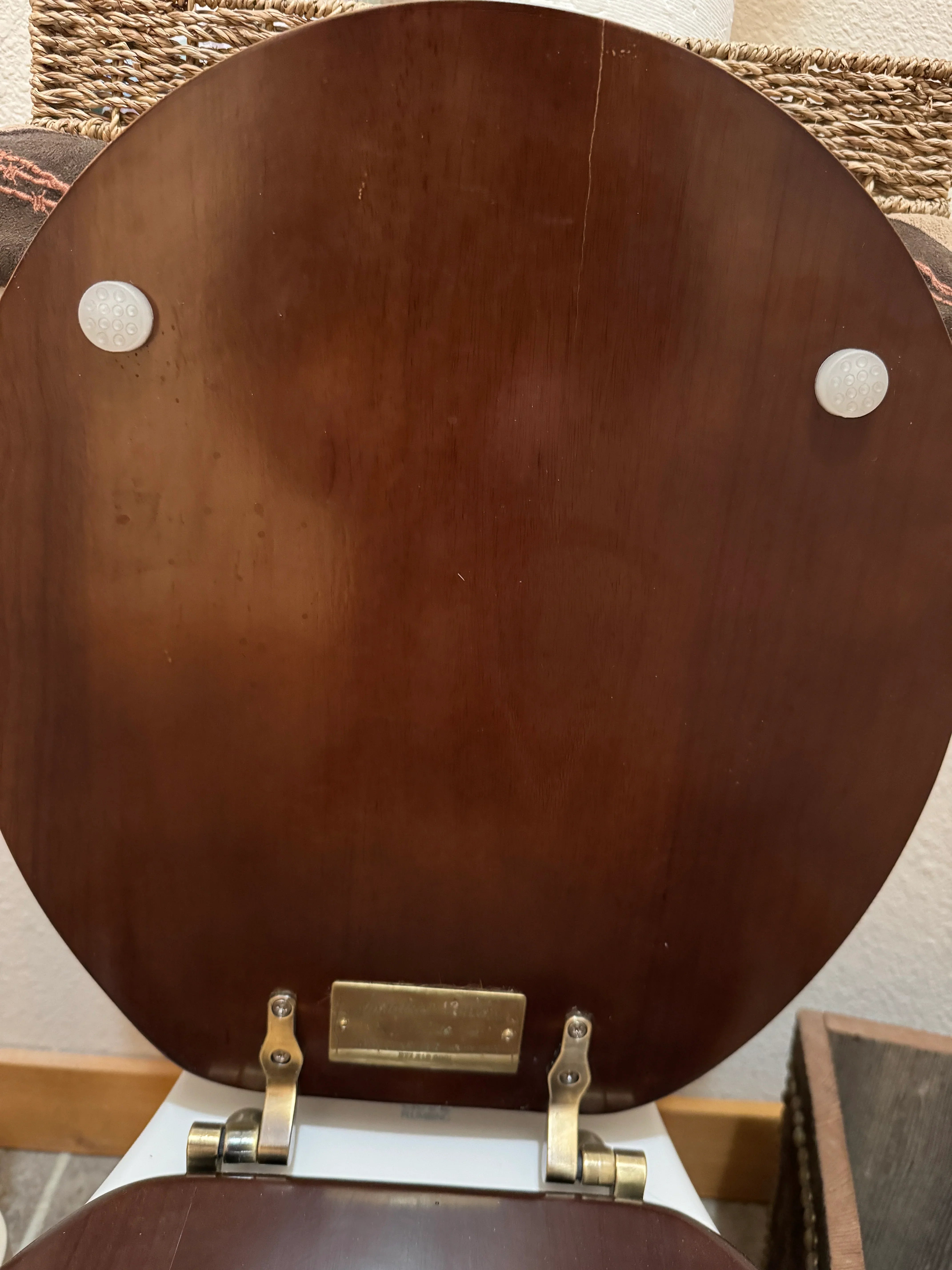 Handmade, custom made, American made Longhorn & Leather Deco Toilet Seat - Your Western Decor