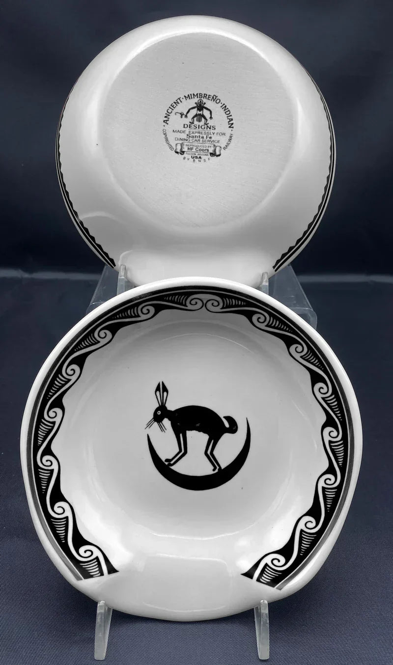March Hare black white spoon rest - Blue Mountain Brands USA