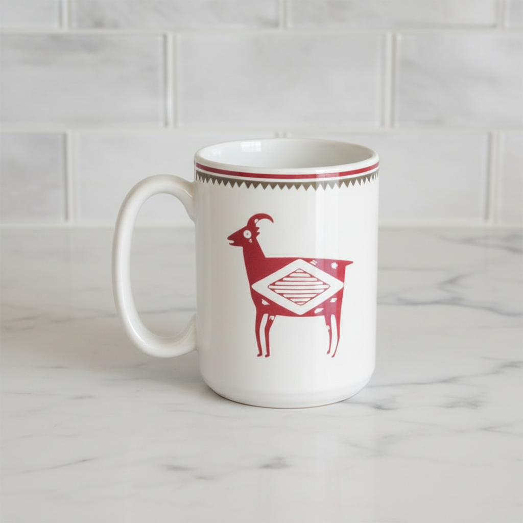 Mimbreño Bighorn Sheep Mug size 15-oz. - Blue Mountain Brands USA